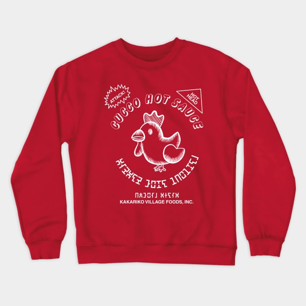 Legend of Hot Sauce Crewneck Sweatshirt by fishbiscuit